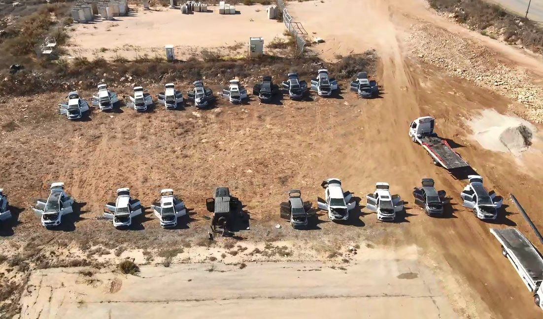 המבצע המשטרתי להשבת רכבים גנובים. צילום: דוברות המשטרה המבצע המשטרתי להשבת רכבים גנובים. צילום: דוברות המשטרה
