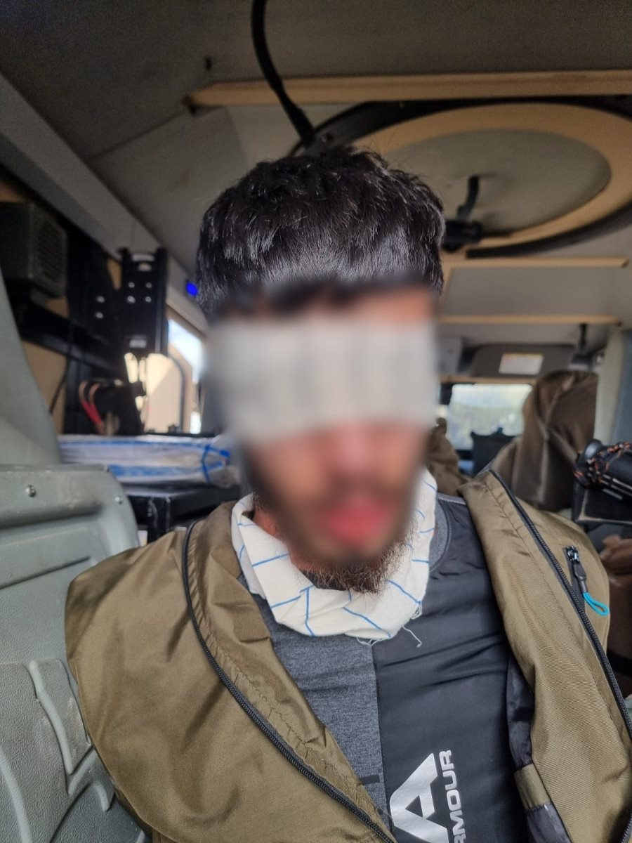אחד מסוחרי הנשק שנתפסו. צילום: דוברות המשטרה