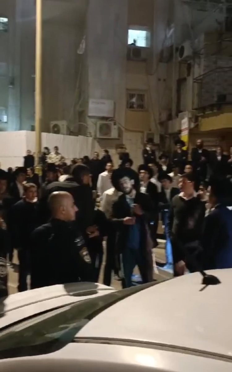ההפגנה. מתוך הסרטון ההפגנה. מתוך הסרטון