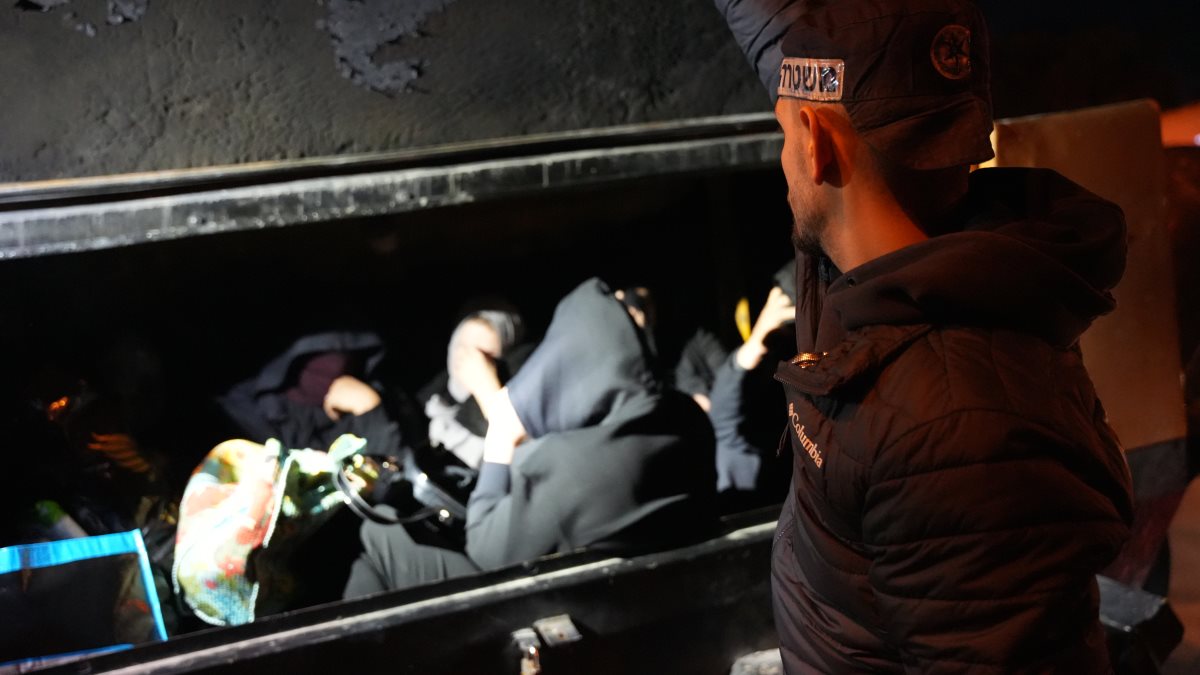 לכידת השב&quot;חים. צילום: דוברות המשטרה