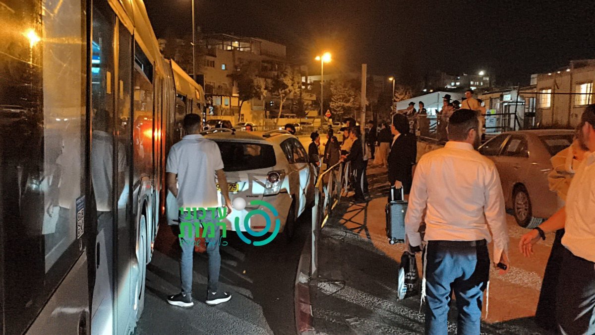 הרכב שחסם את התנועה אמש ברמות | עדכוני רמות