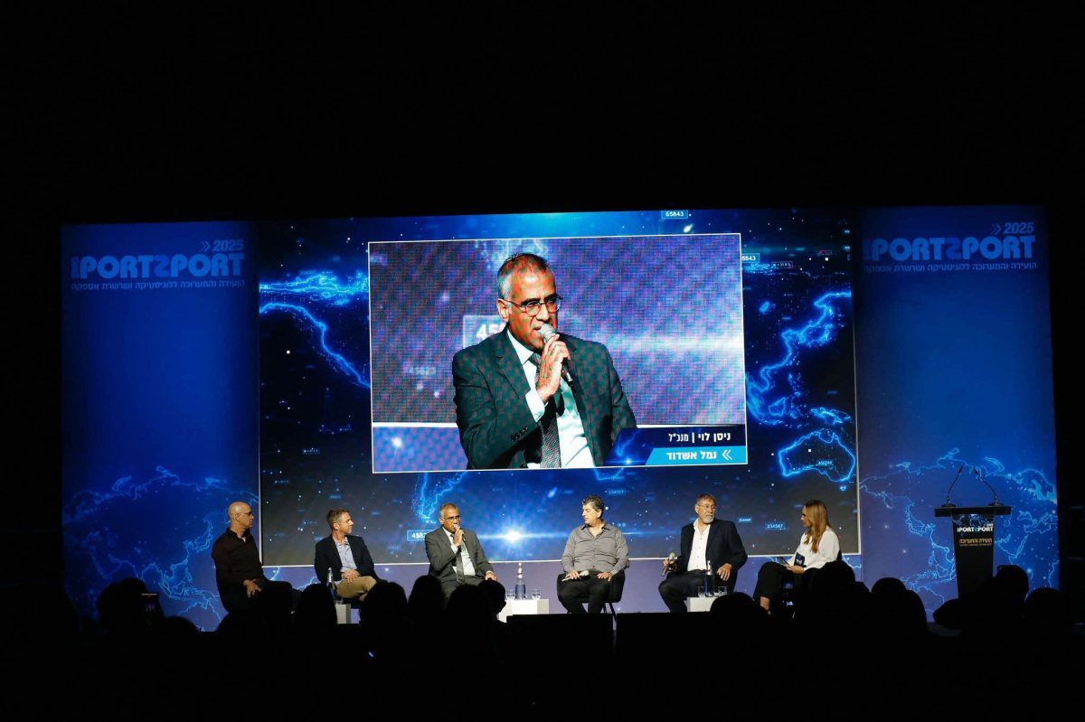 מנכל נמל אשדוד. פבל טולצינסקי מנכל נמל אשדוד. פבל טולצינסקי