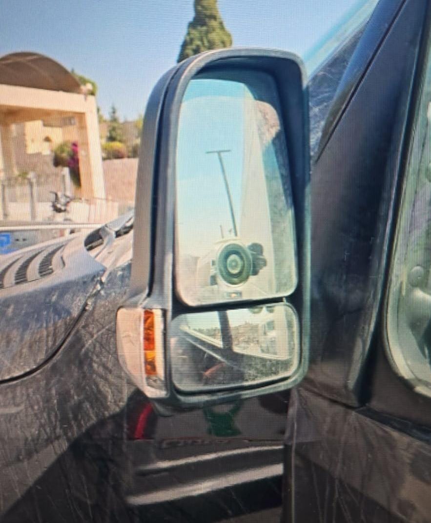 המיניבוס שנרגם | דוברות המשטרה המיניבוס שנרגם | דוברות המשטרה
