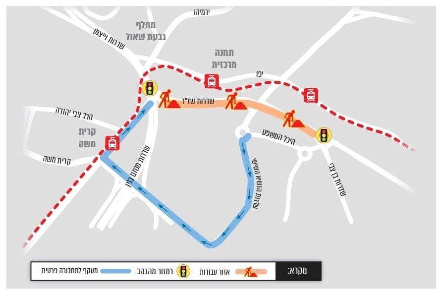 המפה | עיריית ירושלים