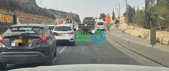 זירת התאונה בכביש בגין | עדכוני רמות