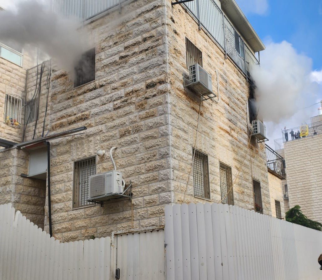 השריפה ברמות | כבאות והצלה ירושלים