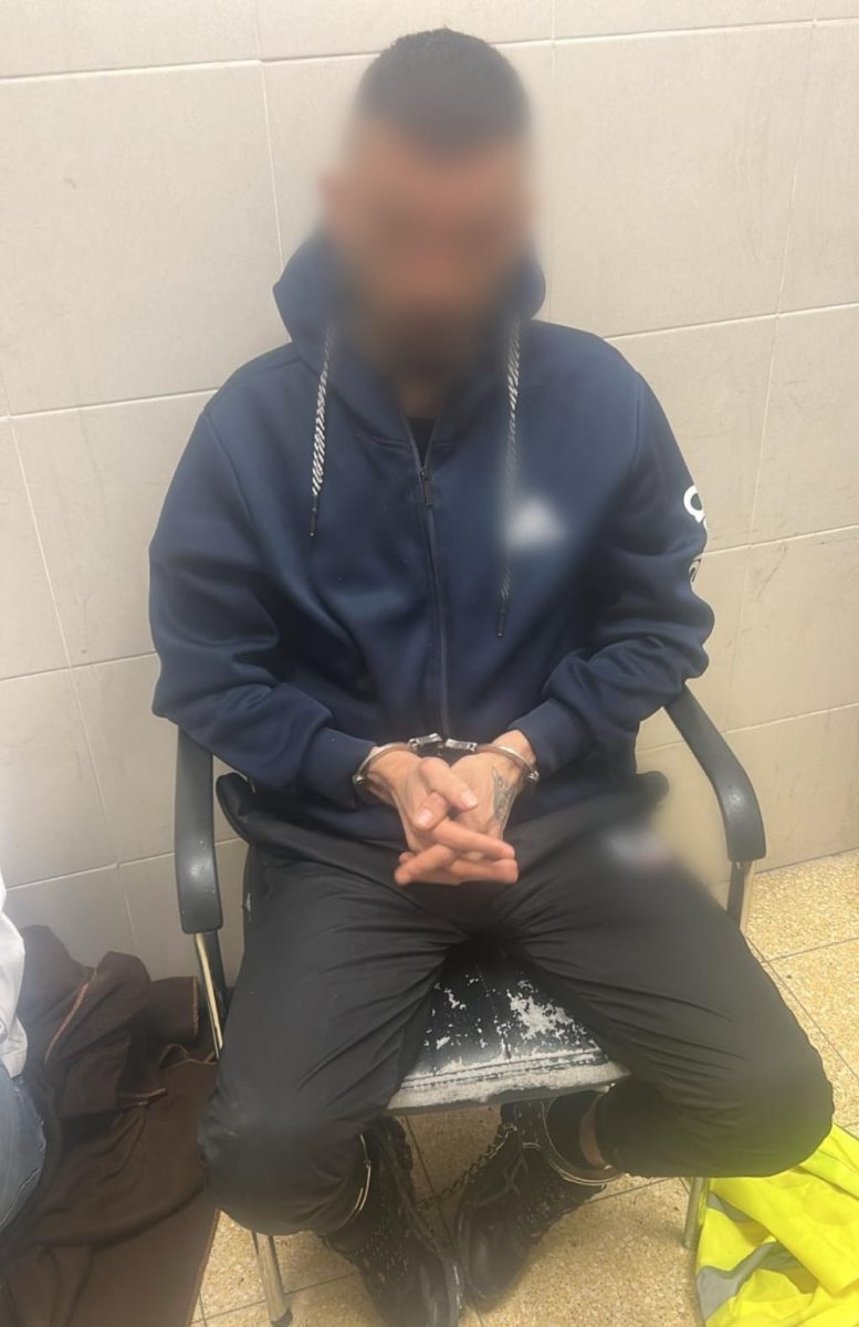 הבעל המכה שנעצר | דוברות המשטרה