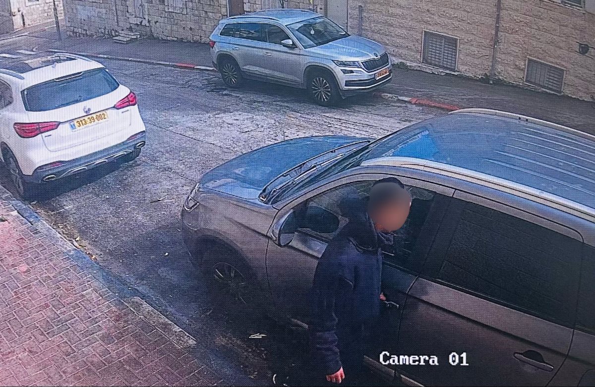 הגנב שנתפס על חם | דוברות המשטרה הגנב שנתפס על חם | דוברות המשטרה