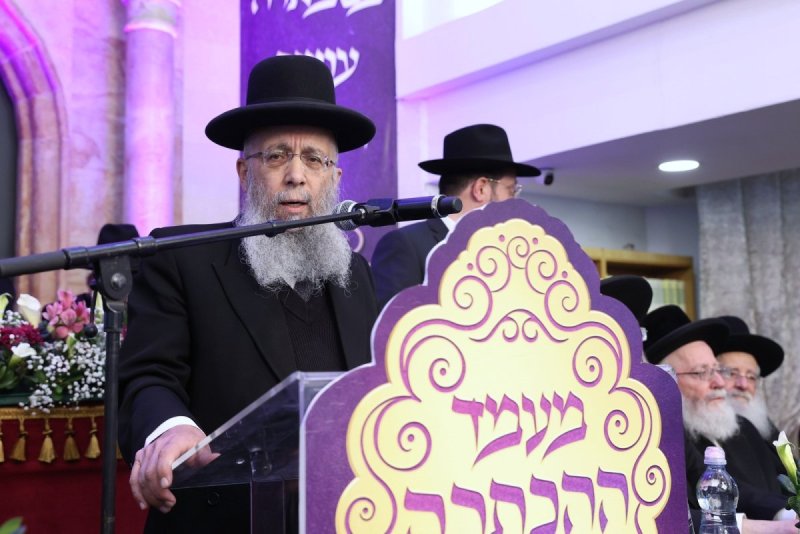 ראב"ד ירושלים הגר"ג בן משה | צילום: יעקב כהן