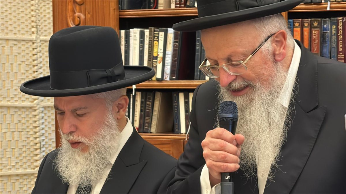 הגר"ז כהן והגר"ש אליהו בעצרת | איגוד רבני הקהילות