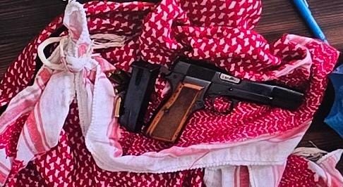 הנשק שנתפס בפשיטה המשטרתית | דוברות המשטרה