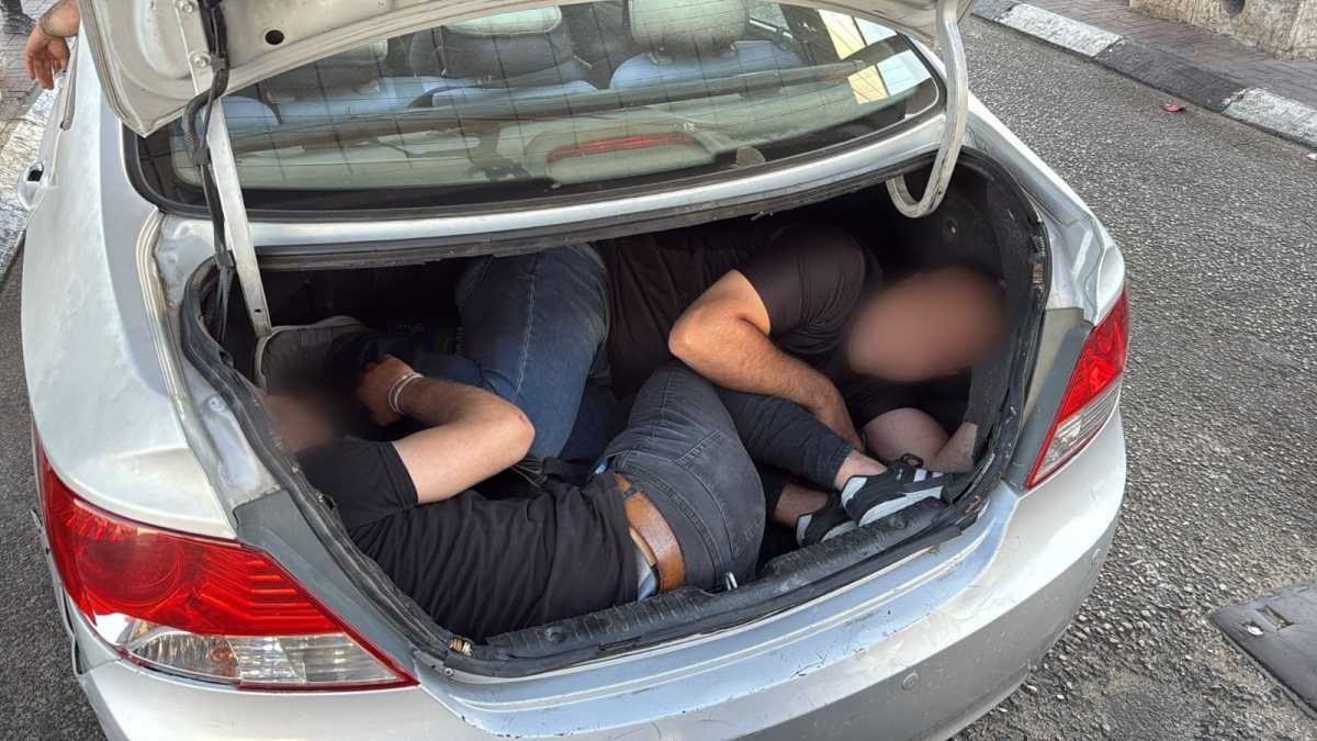 מקופלים בתא המטען | דוברות המשטרה