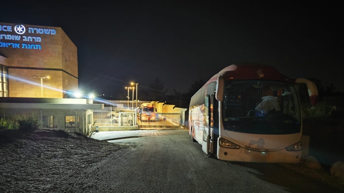 האוטובוס שהוחרם | דוברות המשטרה האוטובוס שהוחרם | דוברות המשטרה