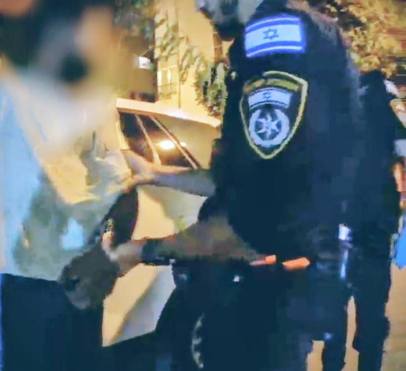 מעצר החשוד | דוברות המשטרה מעצר החשוד | דוברות המשטרה