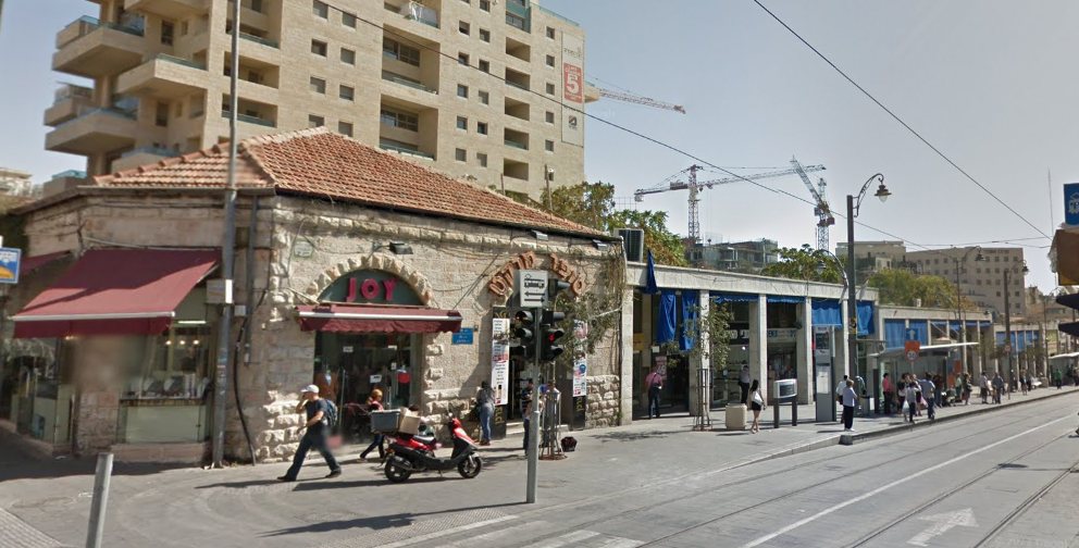 המבנה המיועד להריסה | גוגל מפות