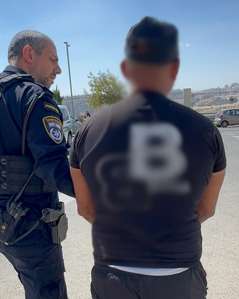 מעצרו של המבריח השיכור | דוברות המשטרה מעצרו של המבריח השיכור | דוברות המשטרה