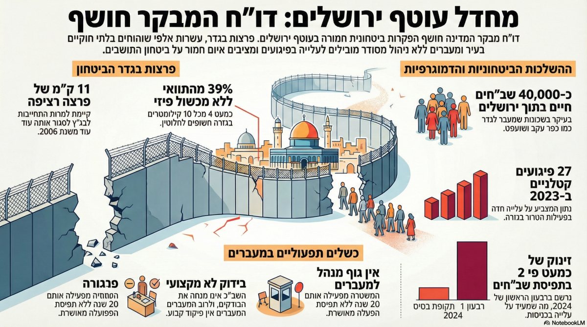 אינפוגרפיקה: ירושלים החרדית