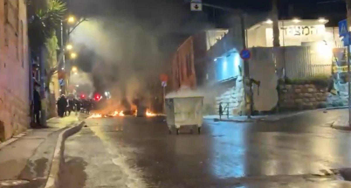 מהומות בהפגנה | דוברות המשטרה