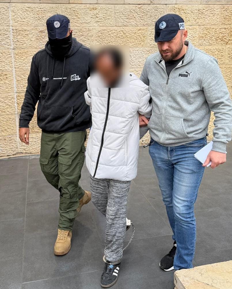 הרוצח נתפס על ידי המשטרה | דוברות המשטרה