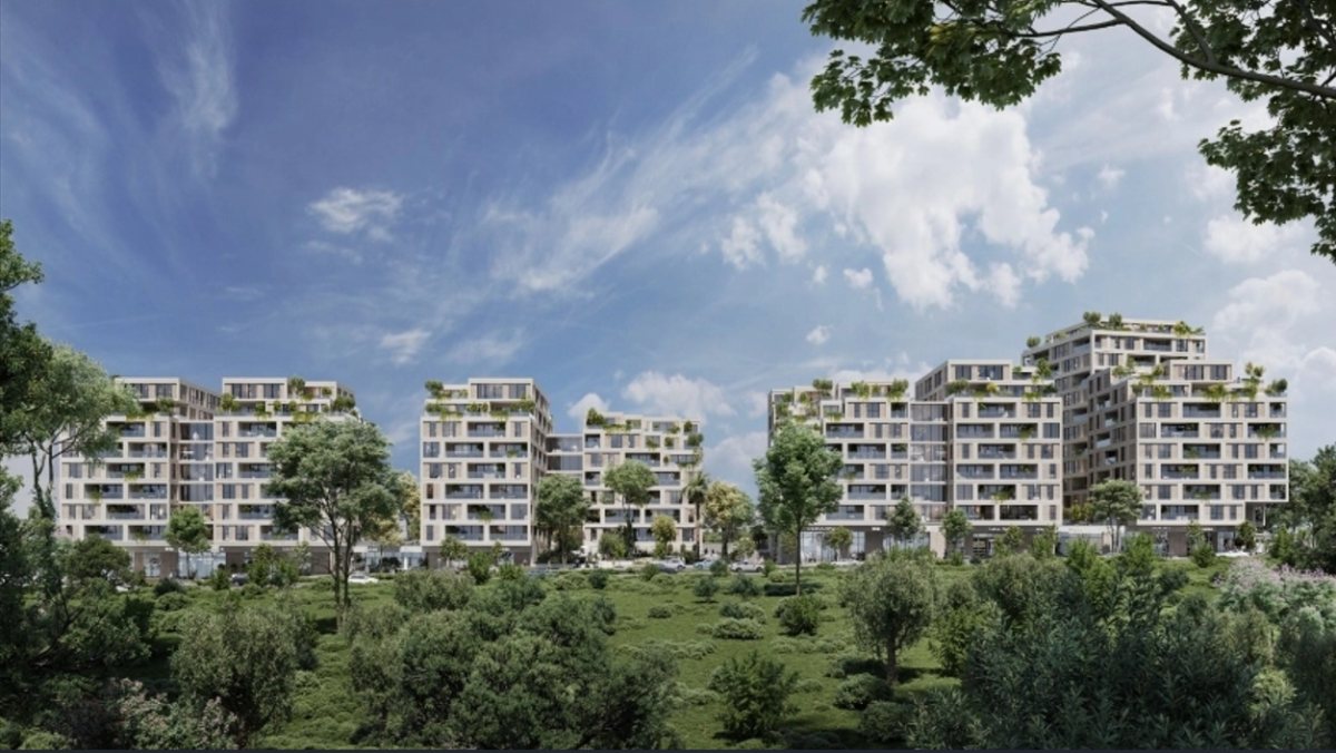 פרויקט מתחם הראל מבשרת ציון (הדמיה: קסם הדמיות)