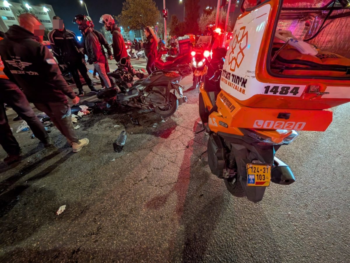 זירת התאונה | איחוד הצלה