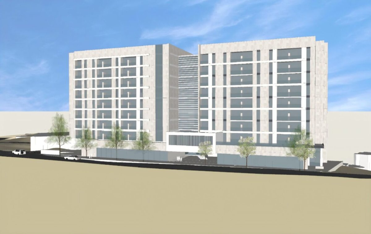 הדמיית התוכנית שנדחתה (צילום הדמיה: אלי רכס אדריכלים)