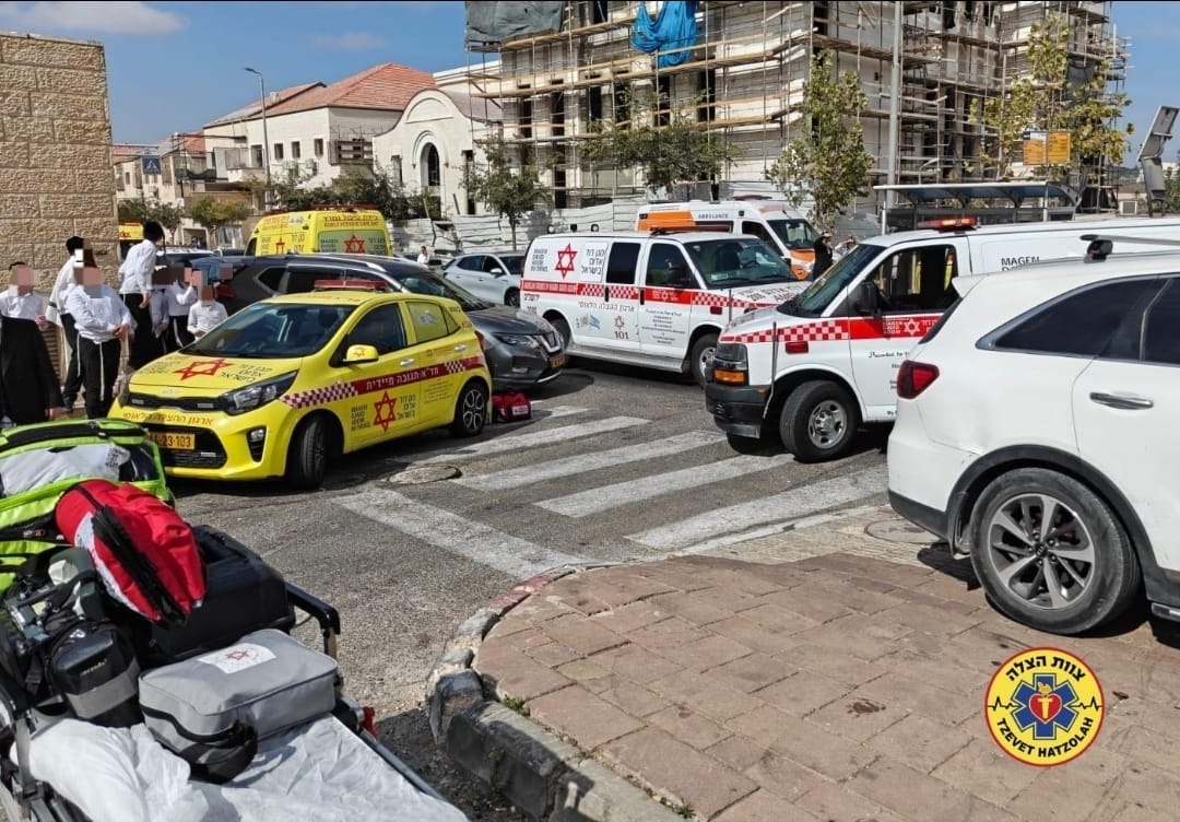 בהלה במעון | כוחות ההצלה של צוות הצלה ומד"א