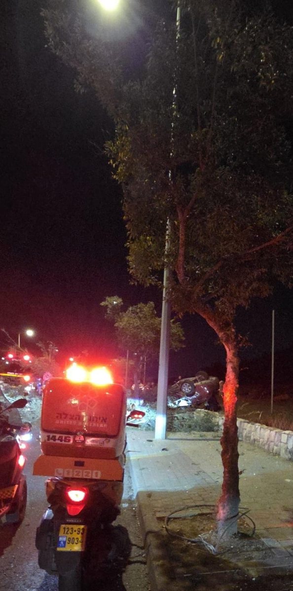 זירת התאונה | איחוד הצלה