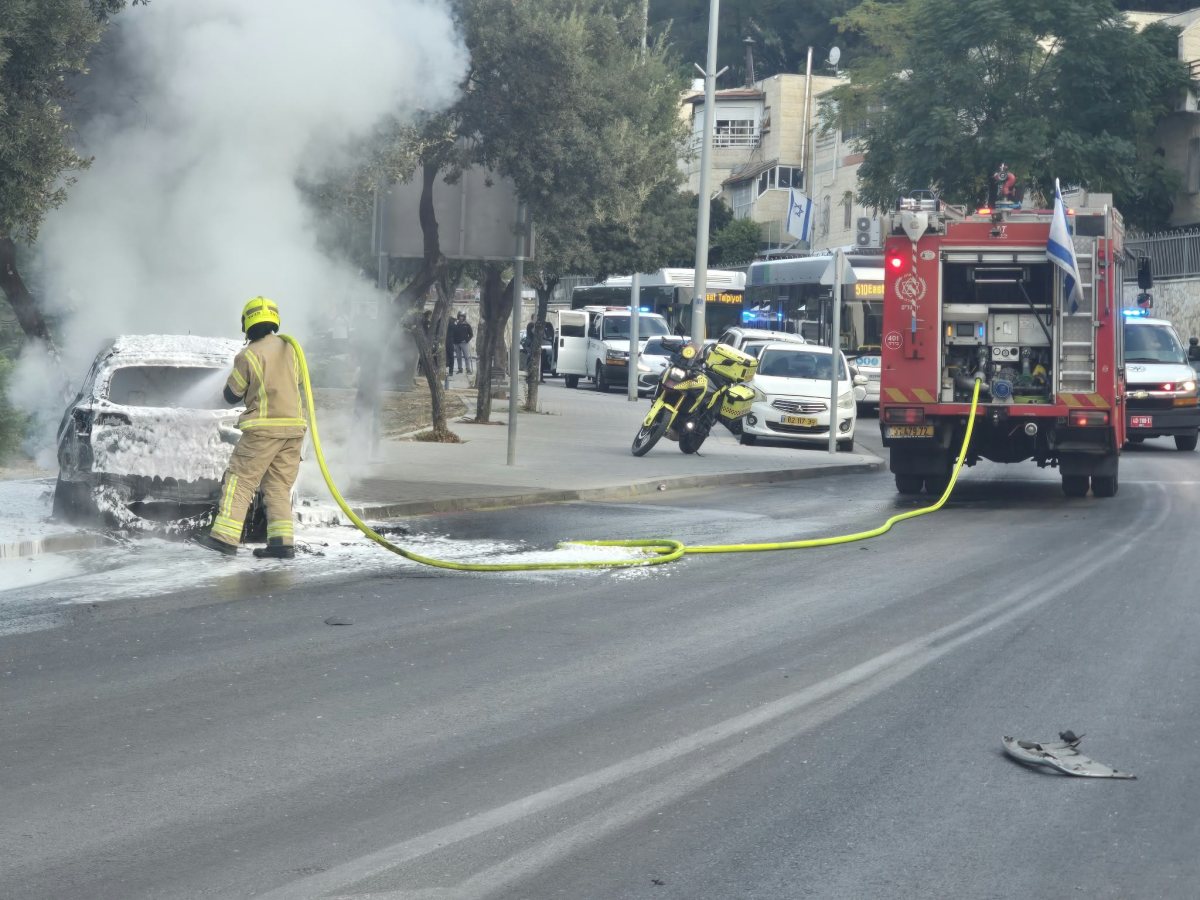 זירת הפיצוץ בעת ניסיון החיסול | כבאות והצלה