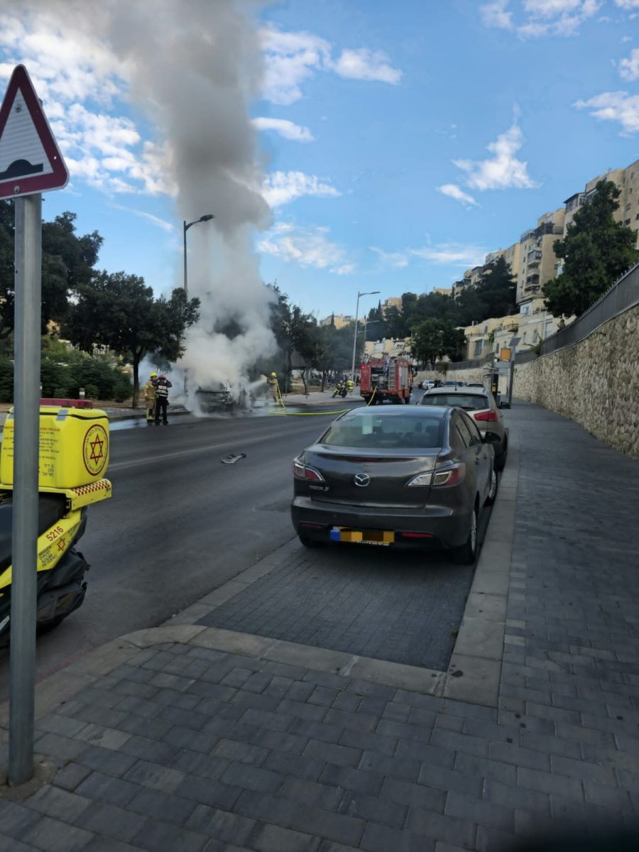 פיצוץ הרכב | דוברות מד"א
