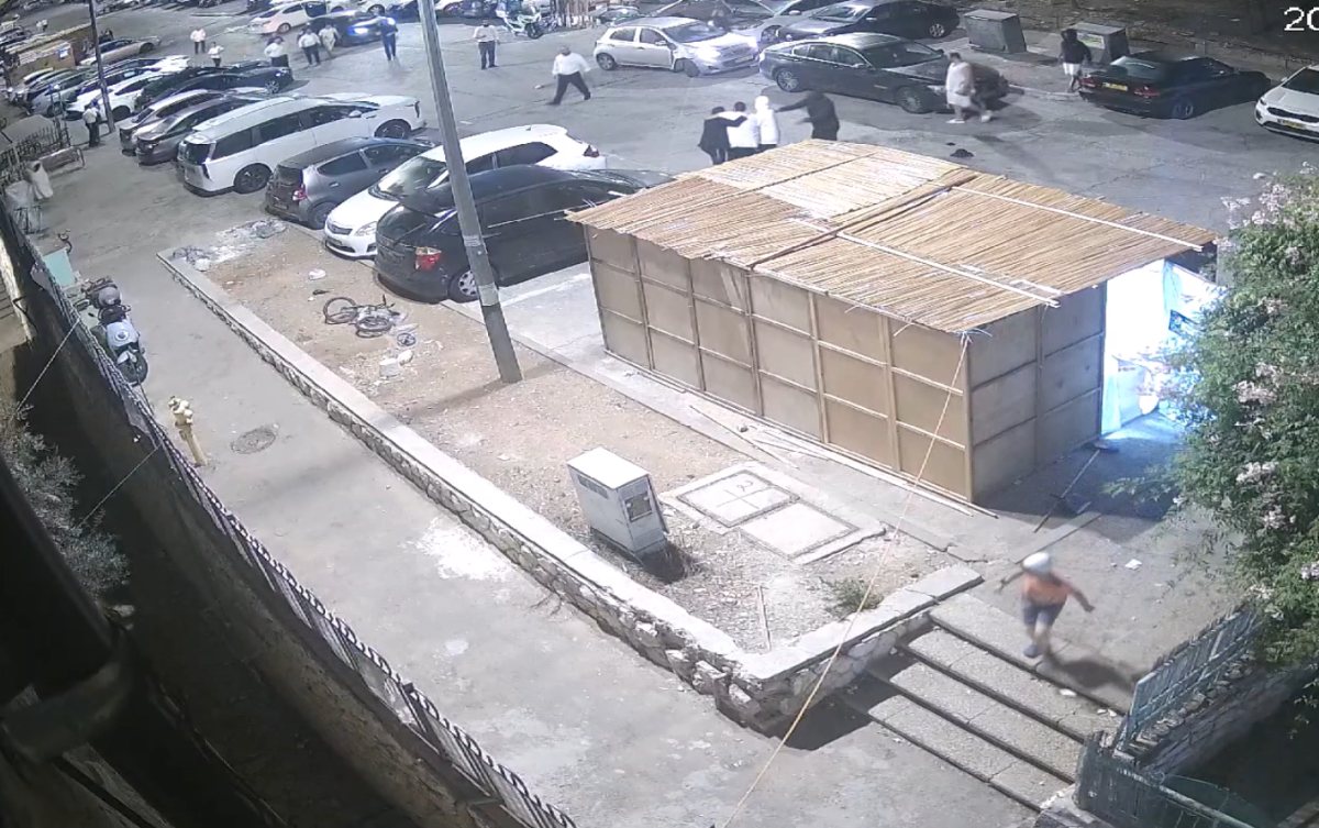 אלימות באישון לילה | מתוך הסרטון: ירושלים החרדית