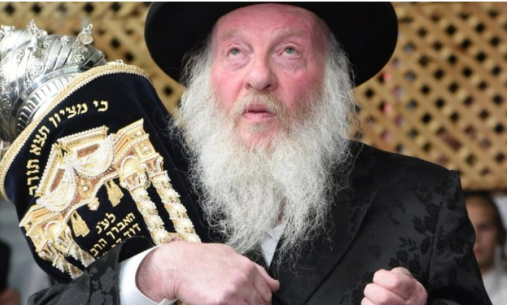 האדמור מלעלוב | צילום: משה גולדשטיין