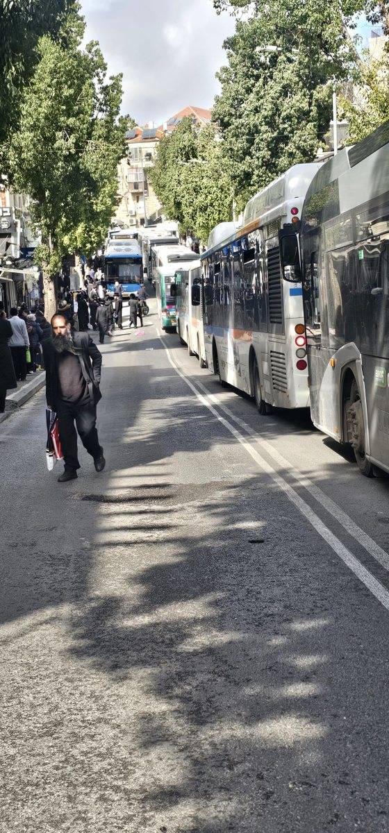 האוטובוס התקוע והפקקים | ירושלמים אונליין / שימוש לפי סעיף 27א