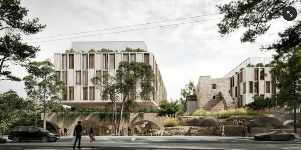 הדמיית בית המלון המתוכנן | הדמיה: ירון קופרשטוק