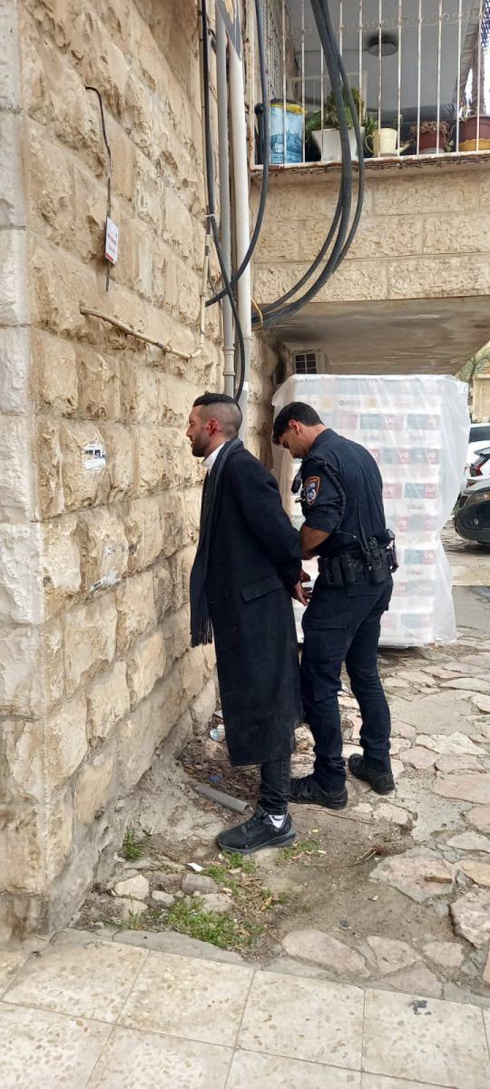 הפורץ "החרדי" | צילום: עוקבי ירושלים החרדית