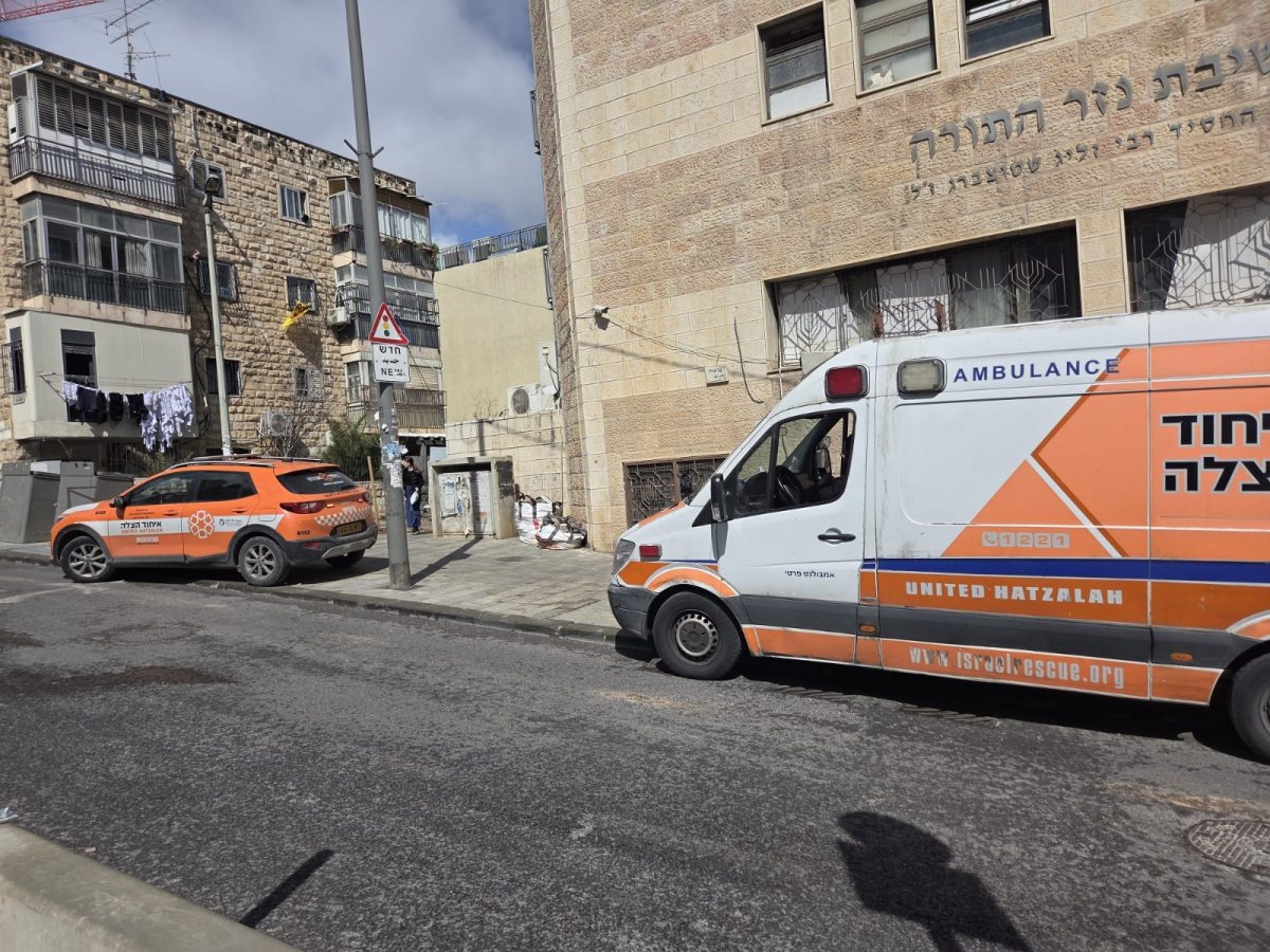 זירת האירוע בירושלים | איחוד הצלה