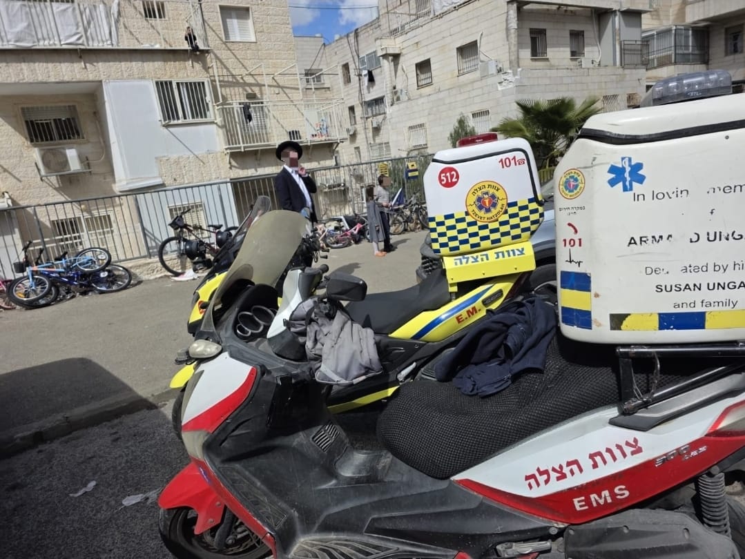 צוות הצלה בזירת האירוע | צוות הצלה