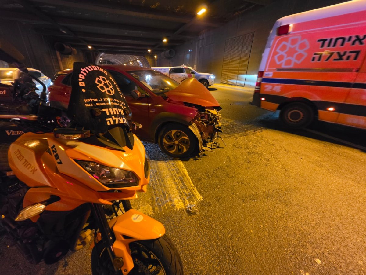 זירת התאונה | איחוד הצלה