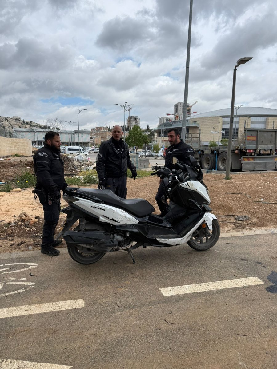 אחד האופנועים הגנובים | דוברות המשטרה