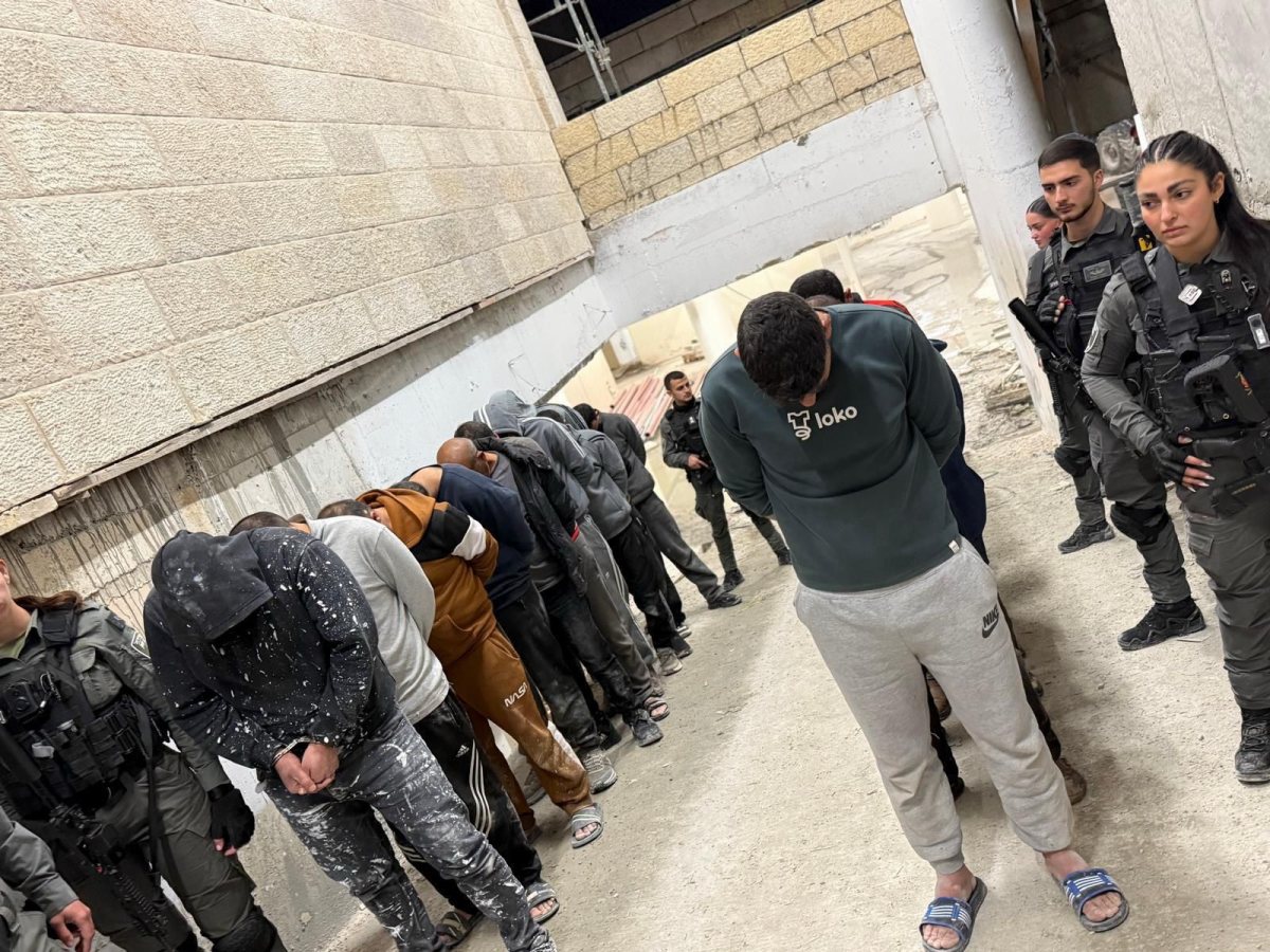 המסתננים שנתפסו | דוברות המשטרה