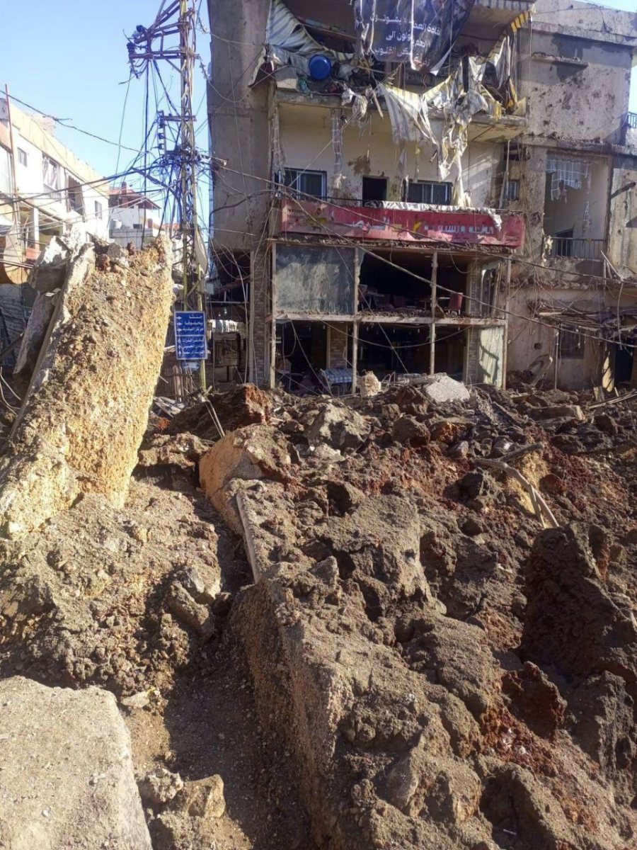 איזור הפשיטה לאחר "חגורת האש" | דני גלנט