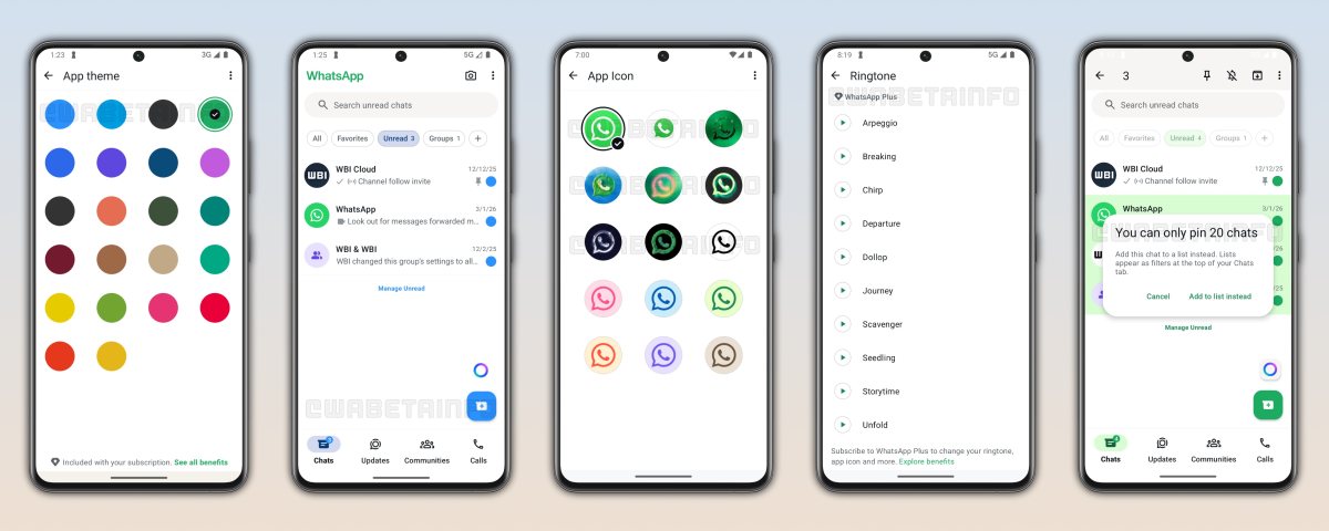 וואטסאפ פלוס | מקור: WABetaInfo