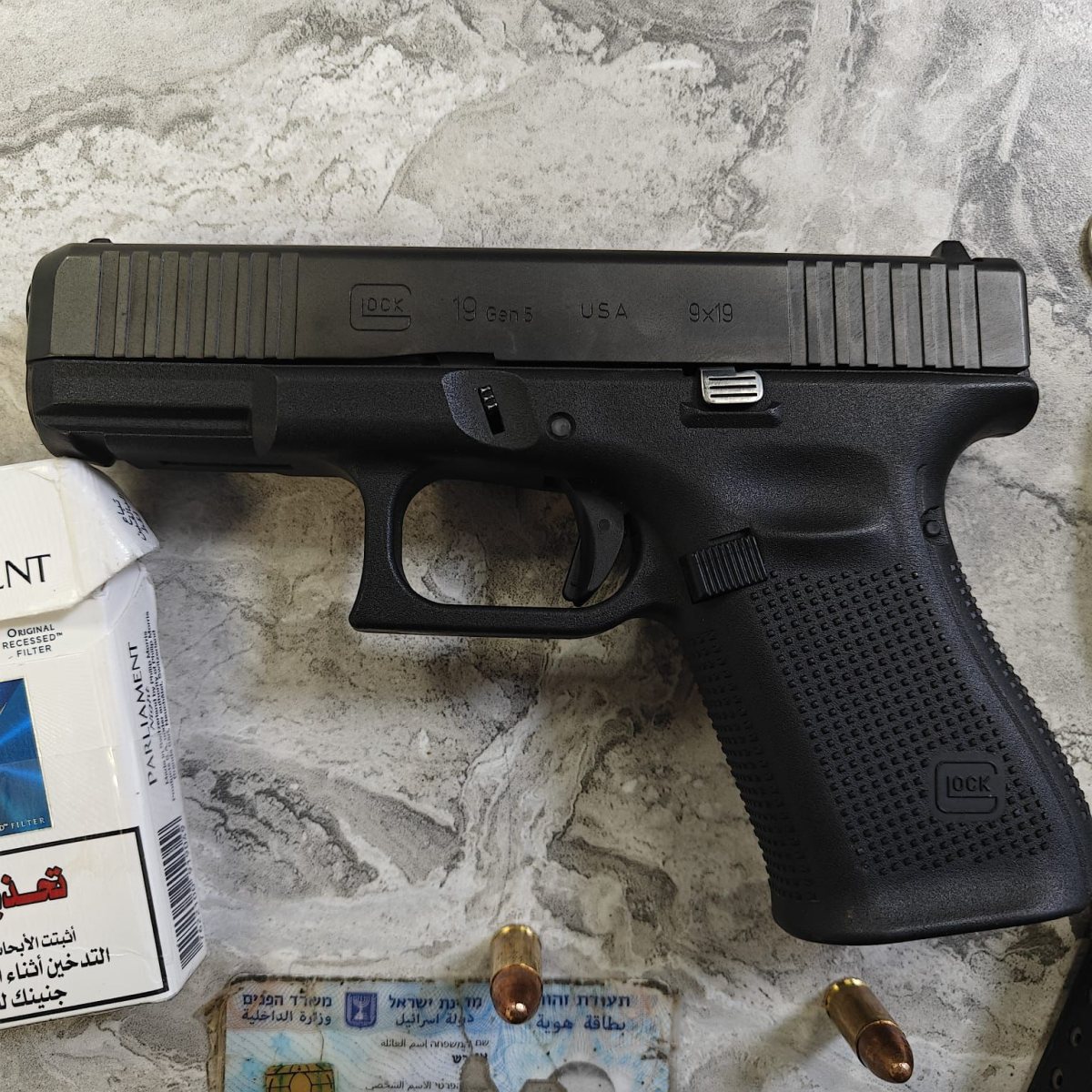 האקדח "המעשן" | דוברות המשטרה