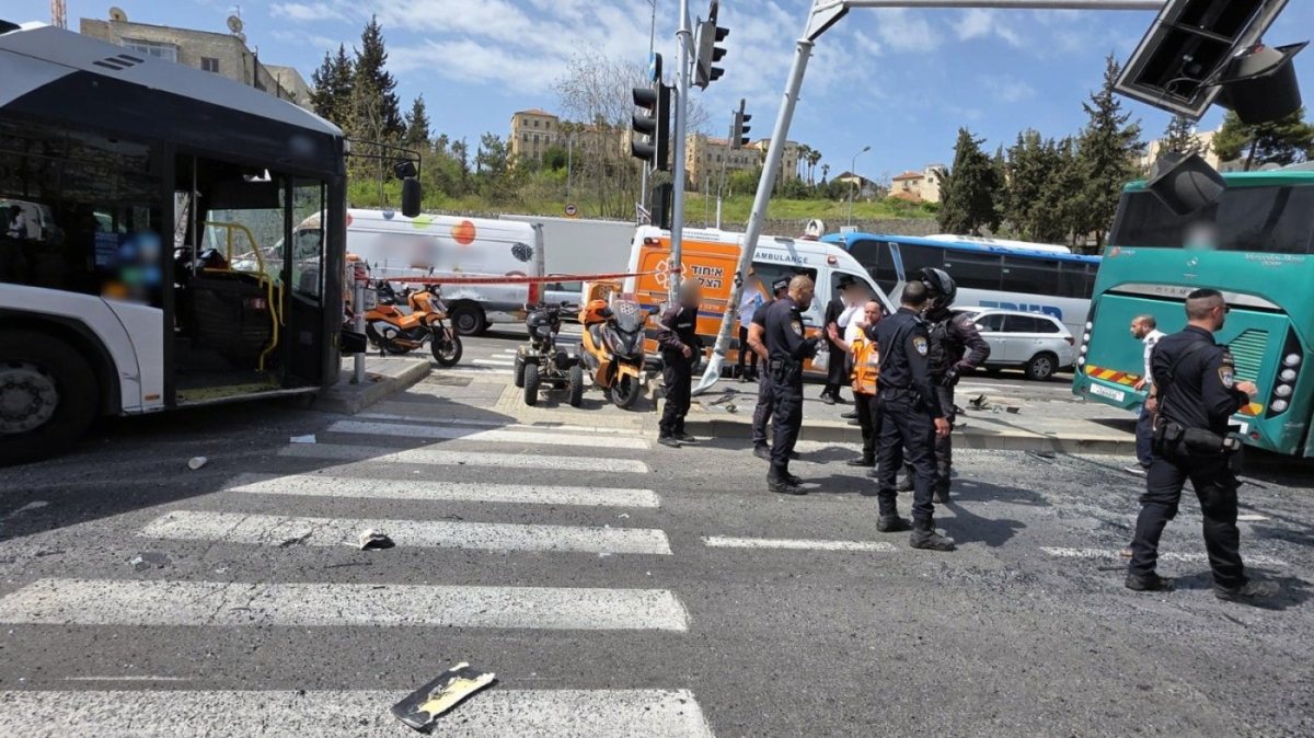 זירת התאונה | צילום: איחוד הצלה