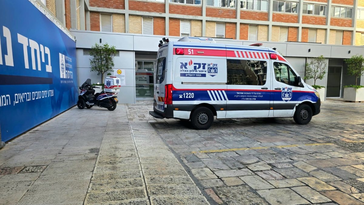 האמבולנס בבית החולים | מוקד זק"א
