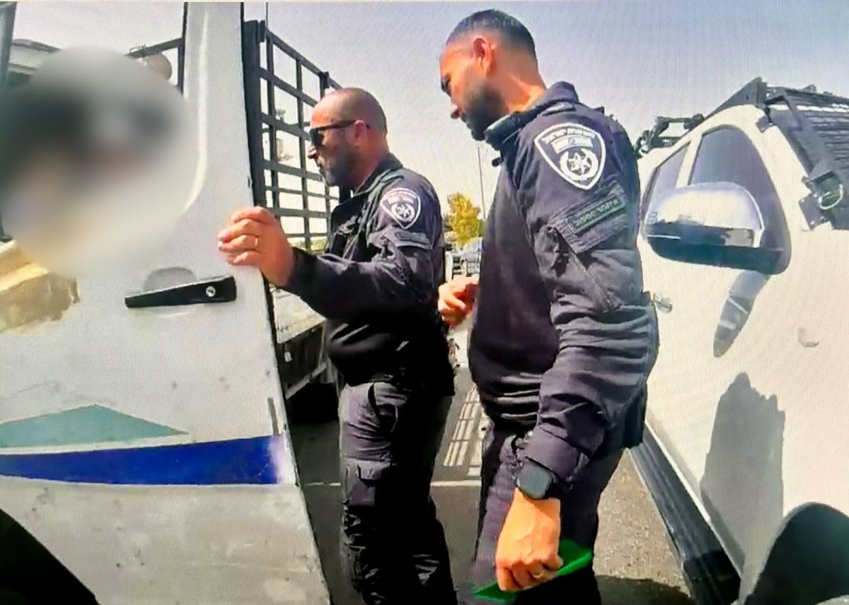 המעצר | דוברות המשטרה
