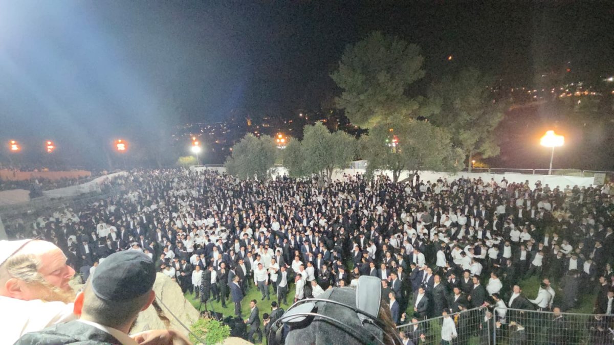 אלפים חוגגים | צילום: שמילי שטרן