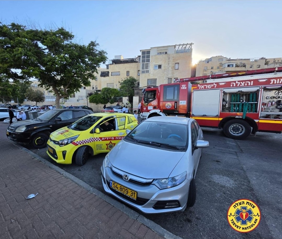 זירת השריפה המחרידה | צוות הצלה