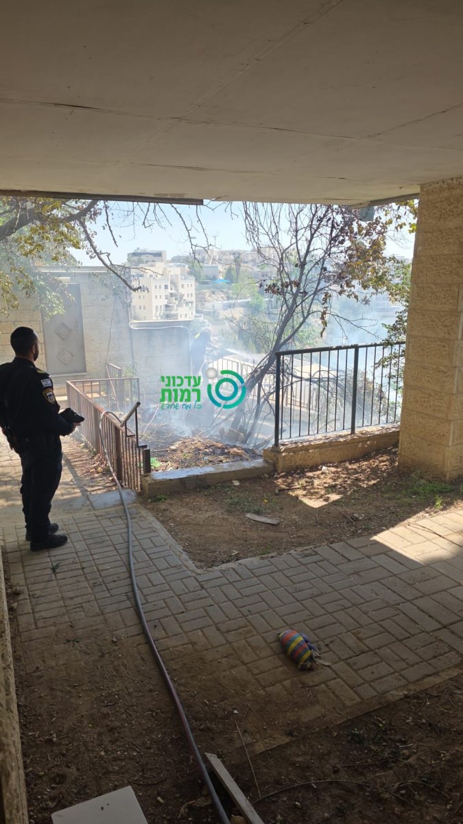 השריפה במבנה | עדכוני רמות
