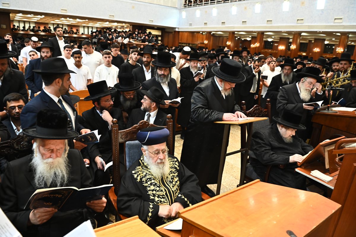 האדמו"ר, הראשון לציון וגדול המקרבים | צילום: שוקי לרר